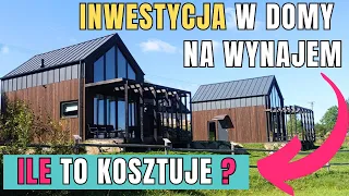 Ile kosztowała osada 3 domów na wynajem? Folwark Soblówka domki pod samym niebem, oglądaj koniecznie