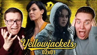 YELLOWJACKETS *REACTION* 02x01 "FRIENDS, ROMANS, COUNTRYMEN" FIRST TIME WATCHING!