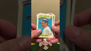 Unveiling Vintage Treasures! Opening a 1989 Topps Baseball Pack #topps