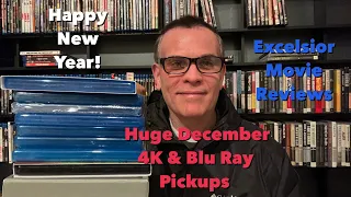 HUGE DECEMBER 2023 4K & BLU RAY MOVIE HAUL