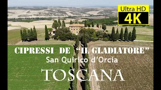 CIPRESSI DE "IL GLADIATORE" 4K - DRONE - TOSCANA 2020 - Silvia Ferroni