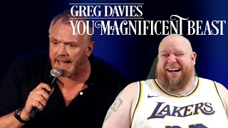 Greg Davies: You Magnificent Beast REACTION - That is one sweaty sweaty comedian