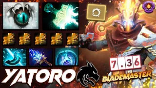 Yatoro Juggernaut Blademaster - Dota 2 Pro Gameplay [Watch & Learn]