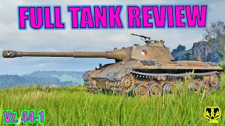 Vz. 44-1 - FULL TANK REVIEW - 93-94% MOE GAMEPLAY - Vz. 44-1 GAMEPLAY