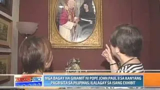 News to Go - Exhibit to display memorabilia from Pope John Paul II's Philippine visits 4/27/11