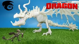 Как приручить дракона обзор на игрушку Костолом из серии Action Dragon How to train your dragon