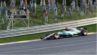 F1 2017 | Lewis Hamilton | Circuit de Spa-Francorchamps (Belgium) | Ultimate Difficulty