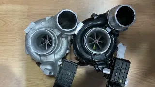 Upgrade hybrid Turbo with ball bearings BMW N57 BMW 530d F10 stage4 plan for 440hp+ from 245hp stok