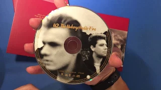 U2 The Unforgettable Fire special box set open box