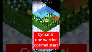 POLYTOPIA TIP: OPTIMAL Cymanti single warrior OPENING #polytopia #Cymanti #strategy