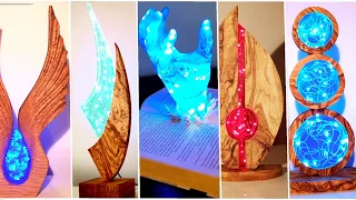 5 Most Amazing Epoxy Resin Lamps / Resin Art / part 3