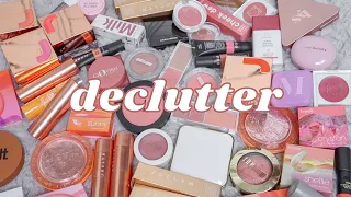 getting rid of my blushes...*makeup declutter 2023* 🥲