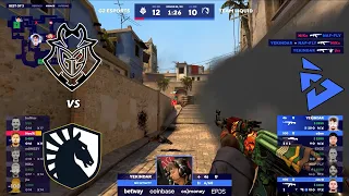 G2 vs Team Liquid - HIGHLIGHTS - Map 2 [MIRAGE] - BLAST Premier CSGO 2022.