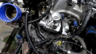 K Series Billet Knock Off Upper Coolant Housing Install