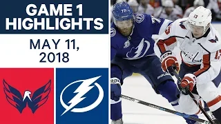 NHL Highlights | Capitals vs. Lightning, Game 1 - May 11, 2018