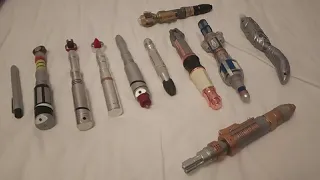 My Sonic Screwdriver collection!