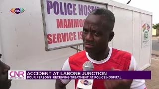 Accident at Labone Juncton: Four persons receiving treatment at Police Hospital