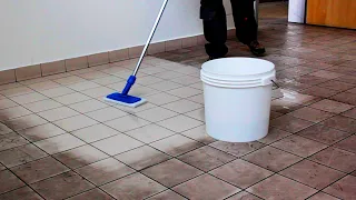 🤩 How to CLEAN Deep & Hard Dirt - Tile Floor @fabersurfacecare