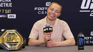 Rose Namajunas Credits Being Adaptable as a Key to Her Success in Rematches | UFC 274