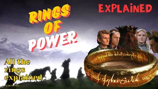 20 Rings of power | Explained | from LOTR.