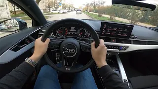 2020 Audi A4 Facelift [35 TFSI, 150 HP] POV Test ride #80 CARiNIK Personal experience