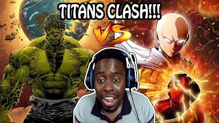 HULK VS. SAITAMA ANIMATION (FULL VERSION) -TAMING THE BEAST REACTION!!!