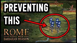 Rome Total War: Barbarian Invasion Tip - How to Prevent Enemies Forming Hordes