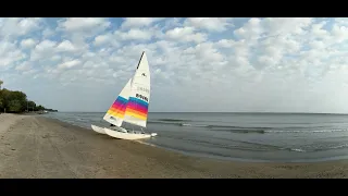 Chris and Dan Crash a Hobie 16