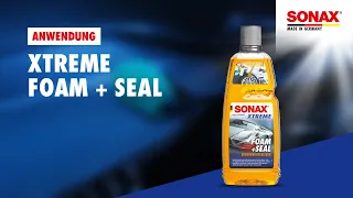 How to use SONAX XTREME Foam + Seal