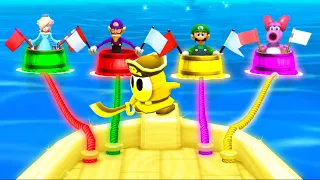 Mario Party Superstar : Luigi vs Waluigi vs Rosalina vs Birdo