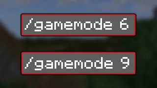 Mojang added 2 new gamemodes