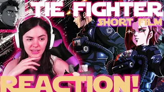 Gaxelle reacts to TIE Fighter - short film fan animation! Squadrons hype! #StarWars #Reactions