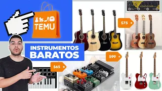 😲🎸 ¡Comprando Instrumentos Baratos En TEMU!