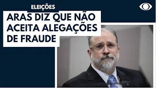 Procurador geral da república: "Não aceito alegações de fraude"