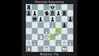 Mikhail Tal vs Genrikh Kasparian | USSR Championship (1956)