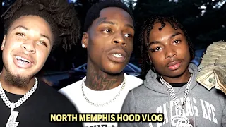 NORTH MEMPHIS MOST DANGEROUS HOOD VLOG! FT MTEEZY, YNC TRAI SLIME & MORE!