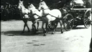 1904 Thomas Edision, New York Fire Department Annual Parade