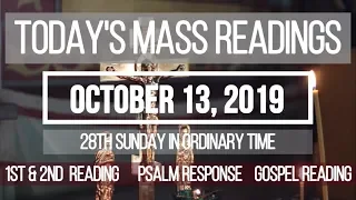 SUNDAY MASS READINGS | October 13, 2019 | Todays Mass Readings