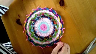 finishing circular weaving (part 4: taking off loom)