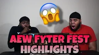 AEW Fyter Fest Highlights 29th June 2019 (REACTION) / TRY NOT TO LAUGH 😱