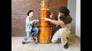 Asereje - Las Ketchup - Drum Cover . Daniel Gortovlyuk 7 year old Drummer