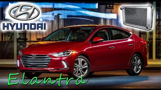 Hyundai Elantra 2018 Замена радиатора печки. Смотреть до конца !!!