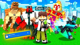 Ben 10 mod for minecraft pe 1.20 / 1.20 Ben 10 update v4