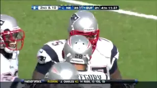 NFL Hit Of The Day  350lbs Vince Wilfork Hits Donald Jones .!