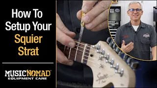 SQUIER STRATOCASTER: How to Setup your Electric Guitar with a Tremolo System, Step-by-Step.