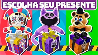 🎁 ESCOLHA SEU PRESENTE | Edição: 🎪 CIRCO DIGITAL | 😺POPPY PLAYTIME | 🐻 FNAF | 🤖 #nickquiz