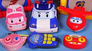 Robocar Poli Super wings RC car toys - 폴리 슈퍼윙스 무선조종 장난감