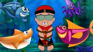 Mighty Raju - Marine Magic | Story of an Aryanagar's Ocean | Fun Kids Cartoons in Hindi