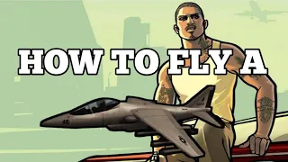 How to Fly A HYDRA [GTA SA ANDROID] Tutorial