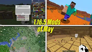 Top 10 Mods of May (Best 1.16.5 Mods)